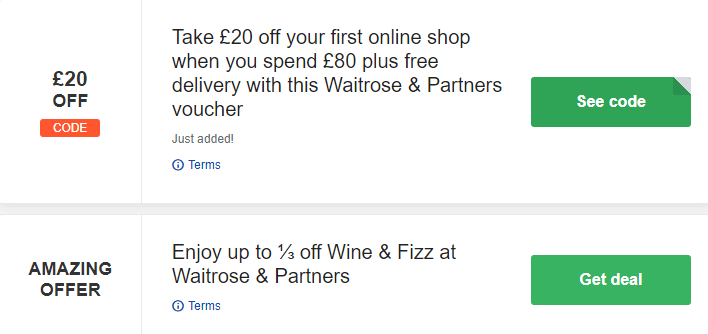 Waitrose & Partners Bedford Offers and Coupons